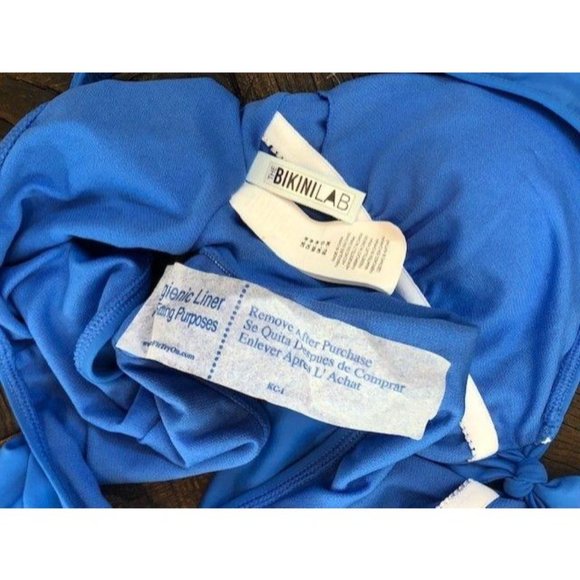 NWOT The Bikini Lab Front Tie One Piece - Sz Med - Picture 7 of 8